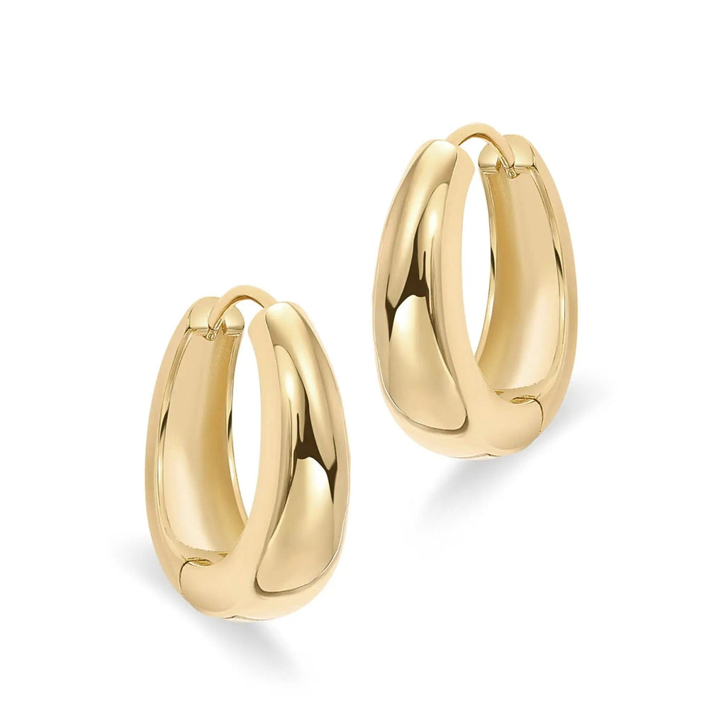 Chunky Hoops Earrings - Jewel Glimpse