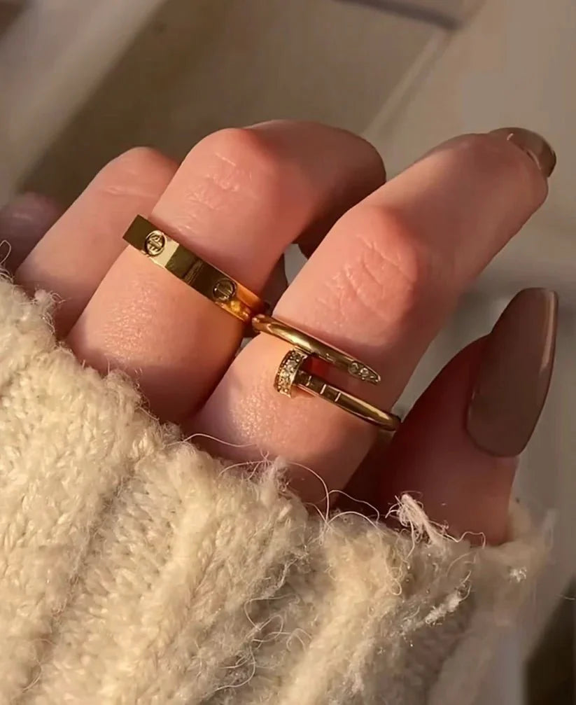 Nail & Cartier Ring - Jewel Glimpse
