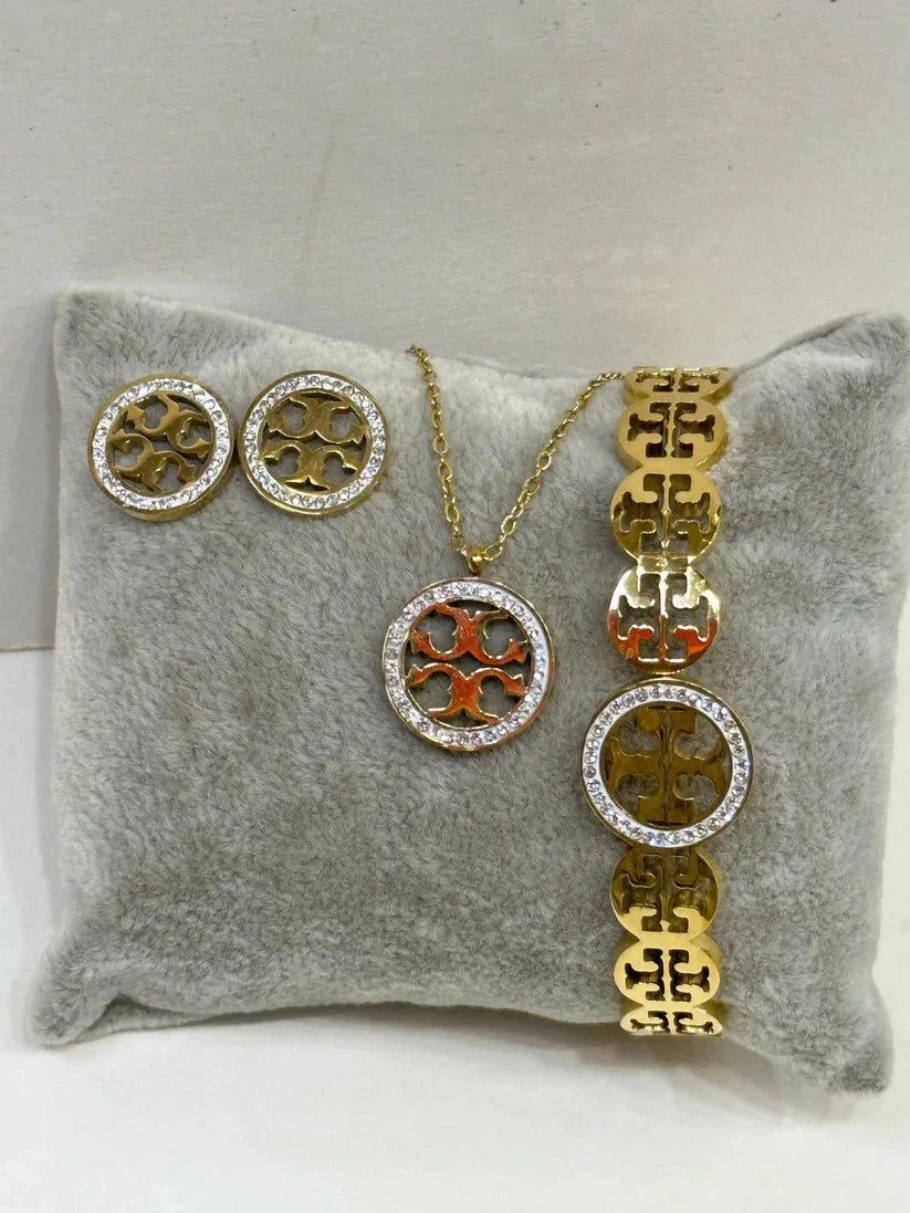 Stainless Steel diamantes Set - Jewel Glimpse